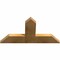 Ekena Millwork Portland Rough Sawn Timber Gable Bracket, Western Red Cedar, 36"W x 19"H x 2"D x 6"F, 13/12 Pitch GBW036X19X0206POR00RWR - alternate 2